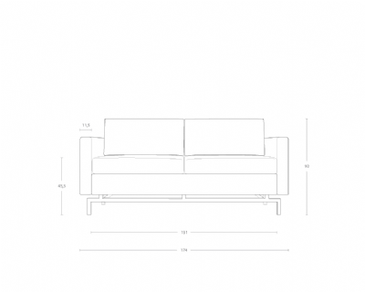 Dimensoes do produto sof cama costa